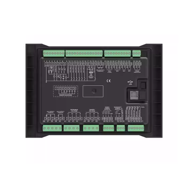 SmartGen HGM9510 Auto Start Stop Diesel Generator Parallel Controller Module 4.3 Inches LCD Display Electric Control Panel