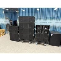Système de haut-parleurs de basses professionnel RM Sbwoofer de 18 pouces, aimant en néodyme d'impédance de 8/4 ohms actif/passif pour la scène en intérieur