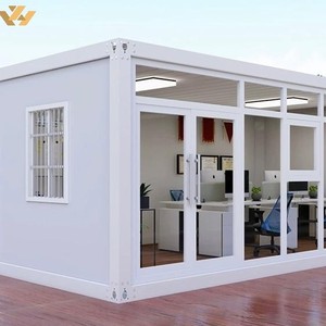 Tenda di vetro parete <span class=keywords><strong>casa</strong></span> ufficio sole netto negozio rosso sala attività in acciaio piatto piccola <span class=keywords><strong>casa</strong></span> contenitore di assemblaggio portatile - Product Image 6