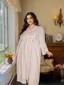Ropa de Dormir Musulmana Modest Plus Size, Vestido de Casa de Alta Calidad para Mujer Talla Grande - Product Image 3