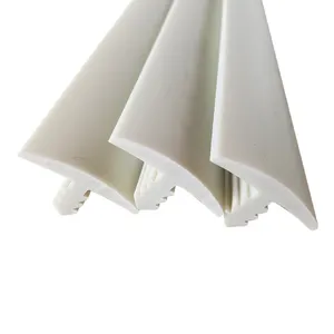 White Plastic T Molding Edge Banding Strip/trim For Furniture Accessories Customized By RUIZHAN