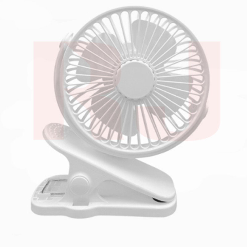 Портативный тихий автомобильный вентилятор на клипсе, USB вентиляторы для коляски, складной перезаряжаемый мини-вентилятор с USB-зарядкой и зажимом