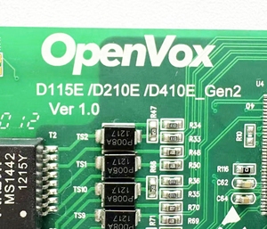 OpenVox D115E/D210E/D410E _ GEN2 Carte mère industrielle CPU Board Stock 100% test - Product Image 6