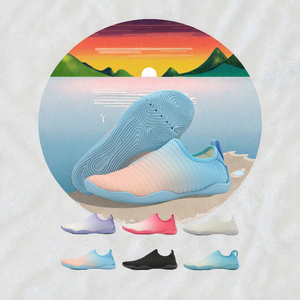 Chaussures aquatiques légères et respirantes en maille, très vendues, pour la plage et les activités de plein air, confortables et pratiques avec semelle intérieure en EVA. - Product Image 2