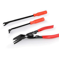 Kit de extracción automática de embellecedores para coche, alicates para quitar tapicería de coche, herramienta de extracción de sujetadores, juego de herramientas de palanca para guardabarros de Panel de puerta, 80 Uds.