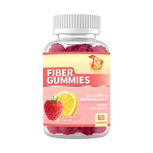 Gomitas de Fibra Digestiva al por Mayor, Mantienen el Bienestar Digestivo con Fibra Prebiótica de Raíz de Achicoria, Gomitas Prebióticas para la Salud Intestinal - Product Image 1