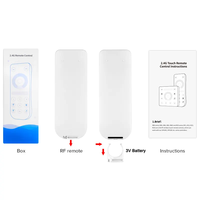Télécommande tactile portable RF 2,4 G à 4 zones compatible avec les contrôleurs des séries SP63XE et SP53XE