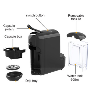 Machine à café à capsules entièrement automatique multifonctionnelle pour expresso et café filtre, usage domestique - Product Image 4