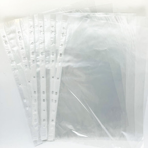 Protector de Hojas A4 Transparente Personalizado y Duradero con 11 Orificios y Superficie Lisa - Product Image 5