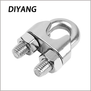 Clip para Cable Metálico Diyang de 10 mm Métrico, Altamente Pulido, para Uso Industrial General - Product Image 1