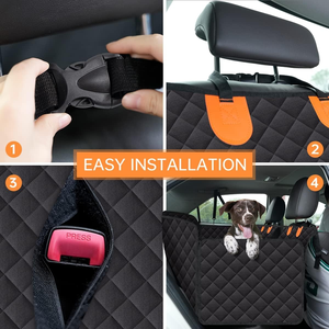 Funda Protectora para Asiento Trasero de Coche para Perros, Extensor de Asiento Trasero para Perros, Hamaca para Perros, Cama de Camping para Viajes en el Asiento Trasero del Coche - Product Image 3