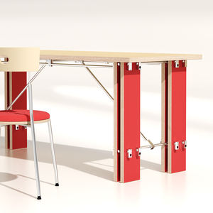 Scrivania per Computer Integrata in Legno con Libreria, Arredamento Moderno per Ufficio, Tavolo a L con Cassetti per Camera da Letto - Product Image 3