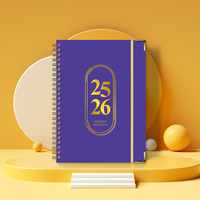 2026 impression personnalisée quotidienne annuelle Planenr balle pointillé Journal Agenda cahier d'exercices journal des étudiants école affaires objectifs cahier