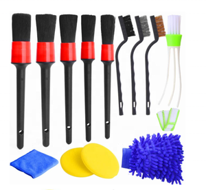 فرشاة تفصيل السيارة فرش نظيفة ، وسادات إسفنجية للتلميع ، حفر - Product Image 5