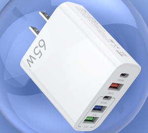 65W EU US UK Plug Pd 20W QC 3.0 Wall Fast Charger Adapter usb-c Pour <span class=keywords><strong>iPhone</strong></span> 15 <span class=keywords><strong>14</strong></span> 13 pro max ipad Type-c Quick home charger Block - Product Image 4