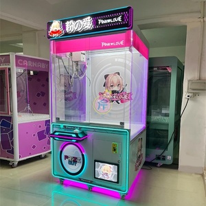 Máquina de garras expendedora de juguetes de peluche Kawaii luminosos, operada con monedas, para regalos de Boda y Acción de Gracias - Product Image 4