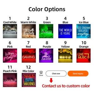 Fabricante Drop Shipping impermeable Led carta signo Feliz cumpleaños neón signo para decoración <span class=keywords><strong>de</strong></span> fiesta - Product Image 6