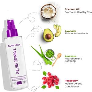 Produits de bronzage en <span class=keywords><strong>spray</strong></span> organique naturel <span class=keywords><strong>Spray</strong></span> de bronzage avec auto-bronzant - Product Image 4