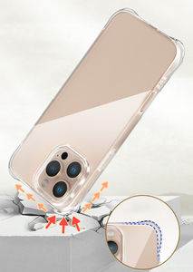 เคสโทรศัพท์มือถือแบบใสคุณภาพสูง iPhone 17 PRO MAX ป้องกันการตกสำหรับ iPhone 16 15 14 13 12 11 Pro Max PLUS - Product Image 4