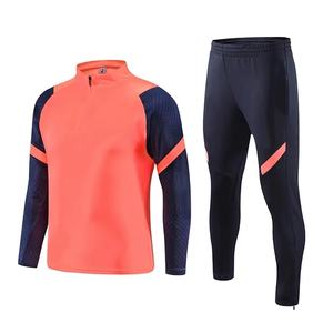 Di alta qualità semplici essenziali da uomo in poliestere nero oversize Polo uomo felpa con cappuccio con cerniera tuta senza marchio - Product Image 3