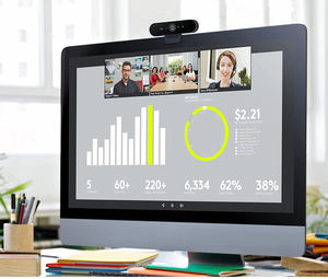 Caméra Web Logitech <span class=keywords><strong>BRIO</strong></span> <span class=keywords><strong>4K</strong></span> C1000E personnalisable, vente en gros, caméra Web Ultra HD pour la visioconférence, l'enregistrement et le streaming - Product Image 4