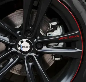 Car Wheel Hub Center Caps Covers Emblem 56mm 68mm For BMW E46 E36 E39 36136783536 Customized Logo Blue White Black White