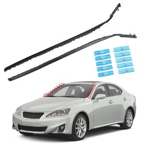 Molduras Laterales para Parabrisas Lexus 75551-53020 75552-53020, Piezas de Repuesto de ABS para IS F IS200d IS220d IS250 IS300 - Product Image 3