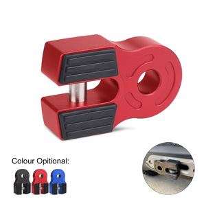 Grillete de Aluminio Universal con Almohadilla de Goma para Gancho de Remolque para Vehículos Todoterreno YC102048 - Product Image 1