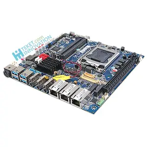 MOTHERBOARD FOR AVALUE EMX-C246DP Intel 8/9th Gen. Core/Pentium/Celeron/Xeon E-2200/2100 Processor Thin Mini ITX Motherboard