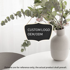 Nouvelle vente, petit <span class=keywords><strong>tableau</strong></span> noir en bois, à suspendre au mur, étiquette, panneau de message pour fête, mariage, mini <span class=keywords><strong>tableau</strong></span> noir en bois - Product Image 4