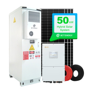 Kit de Almacenamiento de Energía Solar Comercial Trifásico Bettenergy de 50kW con Batería Híbrida de Alto Voltaje PC-S7RH-96, Sistema de Energía Solar de 50kW - Product Image 2