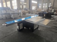 Machine à découper le bois de haute précision 45 90 degrés, scie à table coulissante pour le travail du bois