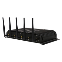 Eglobal Rail Fanless Industrial Mini PC I7 Case I5 10210U 6 COM OPS Dual LAN port 5G SIM casing Aloi aluminium tersedia stok