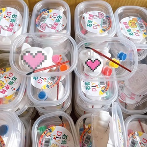 Anpassbare Großhandels-Kreativ-DIY-Puppe Kinderbasteleien Handbemalte Graffiti-Plastik Handgefertigte Kinderspielzeuge <span class=keywords><strong>MNQ</strong></span> - Product Image 6