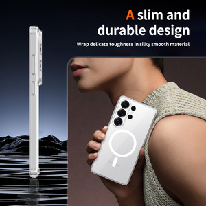 Vente en gros d'usine Nouvelle coque de téléphone portable magnétique transparente avec protection de film d'objectif pour Samsung S26 Series Samsung S26 Ultra <span class=keywords><strong>Case</strong></span> - Product Image 6