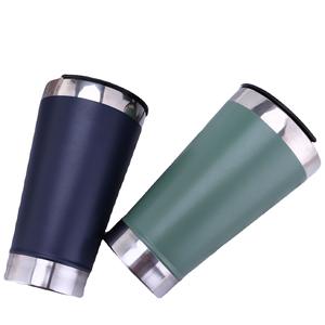 Vaso Térmico Aislado de Doble Pared de 16 oz, Vaso de Viaje, Vaso Térmico para Bebidas Frías, Vaso de Cerveza de Acero Inoxidable 304 con Abrebotellas - Product Image 3