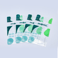 Échantillon Gratuit : Sachets Réutilisables Imprimés pour Lait Maternel, Pochettes Autoportantes Sans BPA pour Aliments Bébé, Sacs de Stockage de Lait Maternel