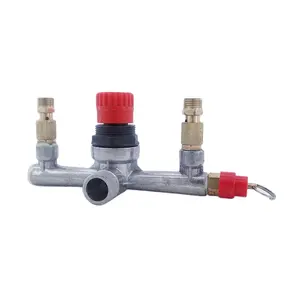 Hochwertiger PSC-3 2-Wege-Kunststoff-Wasserspender Mikrowave 1/4" Rohr 24 V 12 V Gleichstrom-Beflussregelung für RO-Maschine-Wasserreiniger