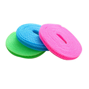 Tendedero trapezoidal de 5 metros, redondo y grueso, resistente al viento, para uso en exteriores, viajes y dormitorios. - Product Image 5