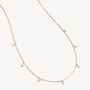 Collier ras du cou en or <span class=keywords><strong>18</strong></span> <span class=keywords><strong>carats</strong></span> avec zircone cubique, <span class=keywords><strong>bijoux</strong></span> de mode, colliers raffinés pour femmes, <span class=keywords><strong>bijoux</strong></span> faits à la main pour fiançailles tendance - Product Image 1