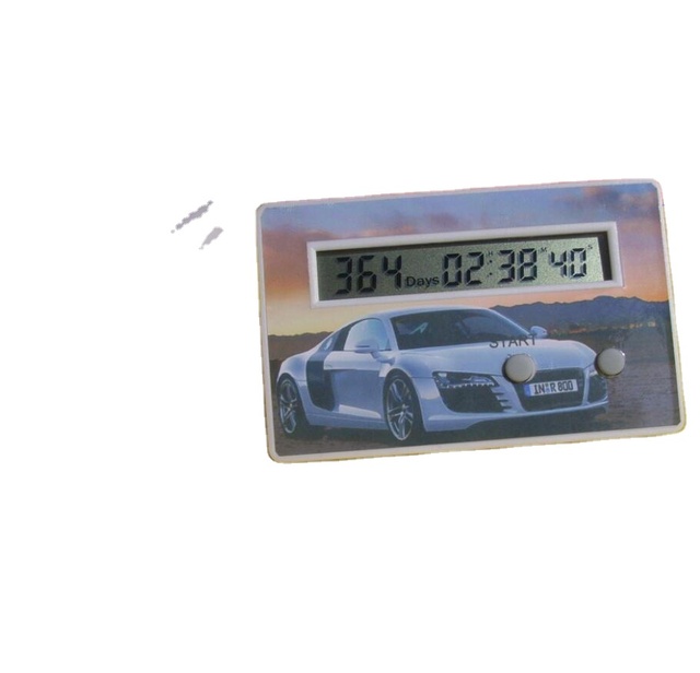 Countdown Timer Display Day Hour Minute Second