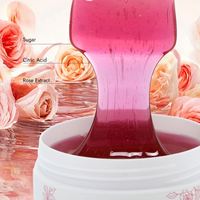 Waxkiss nouveauté 200g Rose parfumée sucre cire épilation indolore dépilatoire pâte à sucre cire Kit pour Salon de beauté
