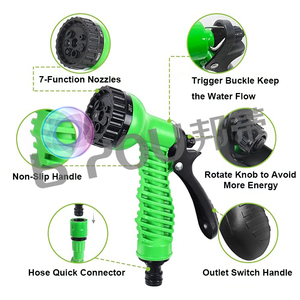 Custom Lightweight Garden 25/50/75/100ft Expandable 3X Flexible Polyester with 7 Nozzle Function - Product Image 4