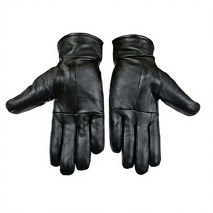 Gants en cuir d'agneau de qualité supérieure, saison hivernale, prix abordable, 100% cuir véritable, thermiques, compatibles écran tactile, écologiques - Product Image 4