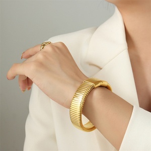 Wholesale Fashion Fine Jewelry <b>Bracelet</b> Non Tarnish Titanium Steel bar <b>Bangle</b> <b>Bracelets</b> - Product Image 6