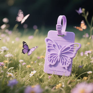 <span class=keywords><strong>Étiquette</strong></span> <span class=keywords><strong>d</strong></span>'<span class=keywords><strong>identification</strong></span> <span class=keywords><strong>de</strong></span> valise avec lettre personnalisée LOGO 3D personnalisé - Product Image 4