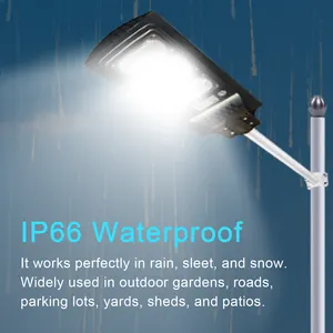 Ip66 Waterproof Solar High Powered Die-Cast Aluminum Outdoor Road Lighting 400W Solar Street Light All In 1 Led Solar Lamps