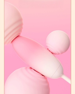 Fonction <span class=keywords><strong>de</strong></span> léchage <span class=keywords><strong>de</strong></span> langue <span class=keywords><strong>de</strong></span> succion <span class=keywords><strong>de</strong></span> tête Le vibrateur d'oeuf sautant à haute fréquence <span class=keywords><strong>de</strong></span> <span class=keywords><strong>queue</strong></span> stimule simultanément le masturbateur féminin - Product Image 6