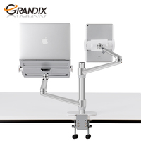 Support pour ordinateur portable pliable pour tablette Accessoires pour ordinateur portable 11-17 pouces et tablette 5-13 pouces