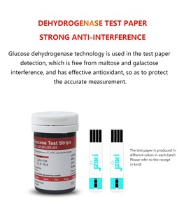 Moniteur de glycémie électrique, glucomètre, lecteur de glycémie avec <span class=keywords><strong>bandelettes</strong></span> de <span class=keywords><strong>test</strong></span> pour diabétiques, certifié CE - Product Image 6